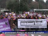 Turquie: des manifestants ont réclamé une nouvelle fois le départ d'Erdogan