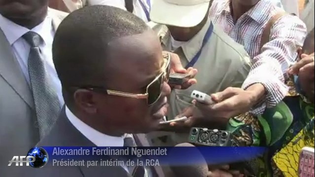 Centrafrique: le président par intérim s'engage à lutter contre la violence dans le pays