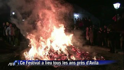 Espagne: bénédiction des chevaux à la Saint Antoine