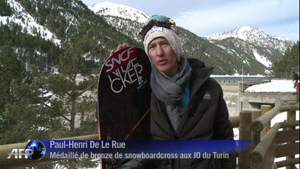 JO-2014: les frères De Le Rue ou le snowboard extrême
