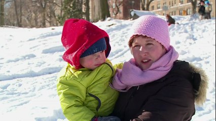 Après l'offensive polaire, la neige revient à New-York