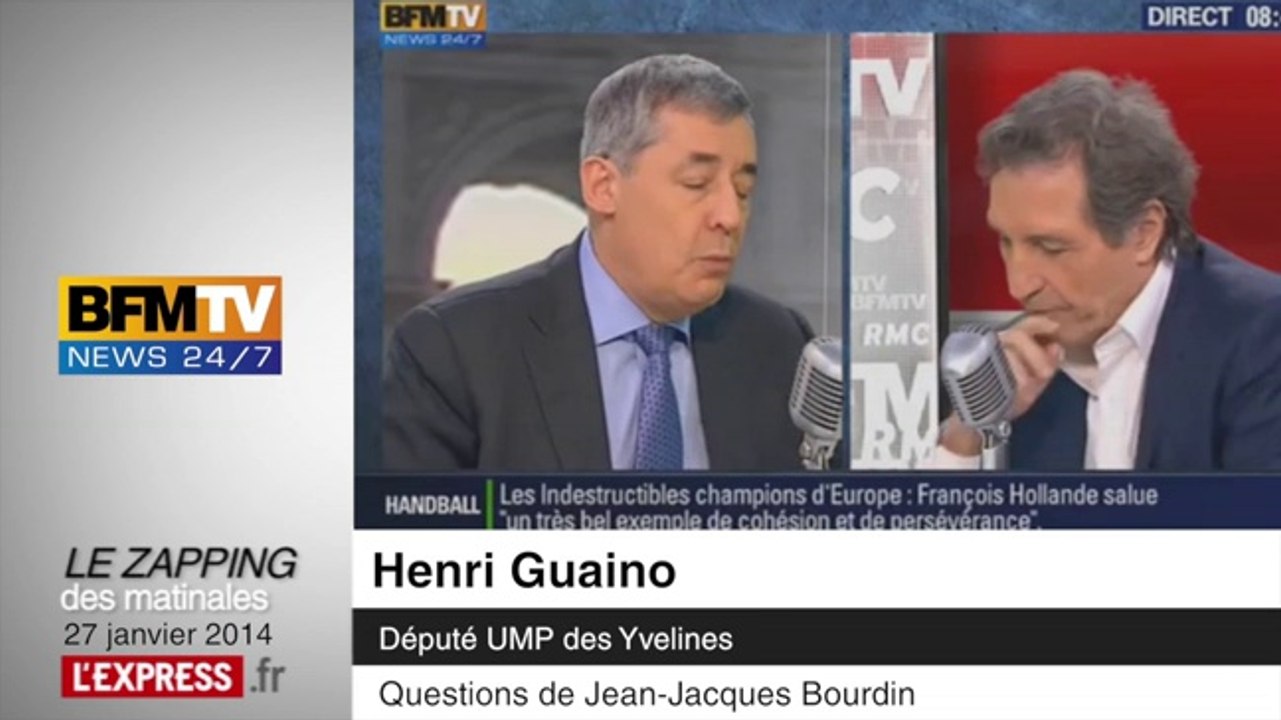 Chômage: Pierre Moscovici assure que "la France va mieux" - Le zapping des matinales - 27 janvier 2014