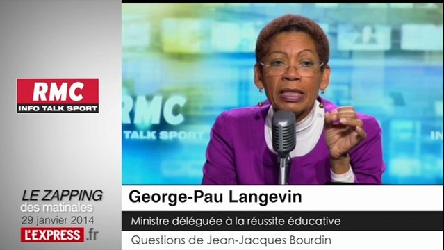 Il n'est pas question d'enseigner la théorie du genre dans les écoles, assure George Pau-Langevin