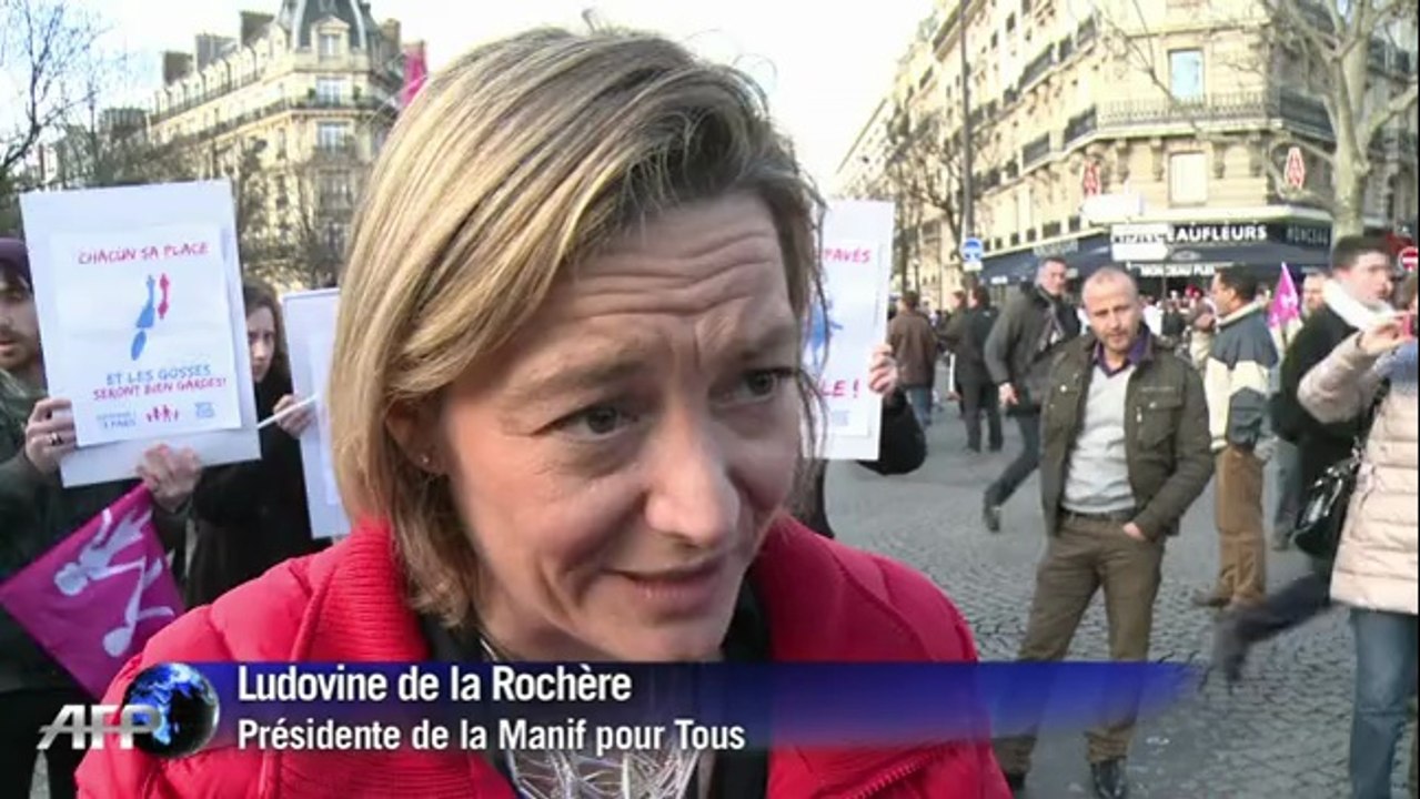 Manif pour Tous: entre 80 000 et 500 000 personnes dans la rue