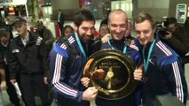 Handball: l'arrivée en france des triple champions d'Europe
