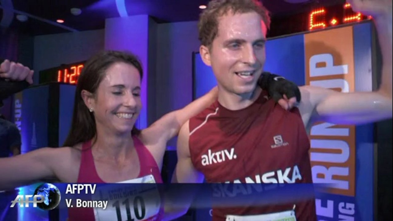 L'Empire State Building à l'aussaut de coureurs du monde entier