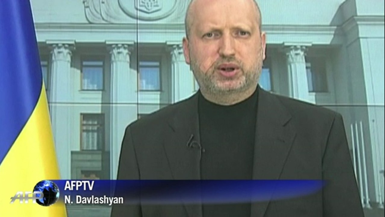 Ukraine: Olexandre Tourtchinov nommé président par intérim du pays