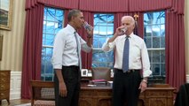 USA: Barack Obama et Joe Biden donnent de leur personne pour la campagne anti-obésité de Michelle Obama