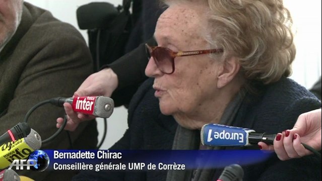 Bernadette Chirac s'insurge contre le nouveau découpage des cantons