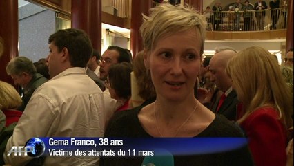 Espagne: commémoration en souvenir des attentats du 11 mars 2004