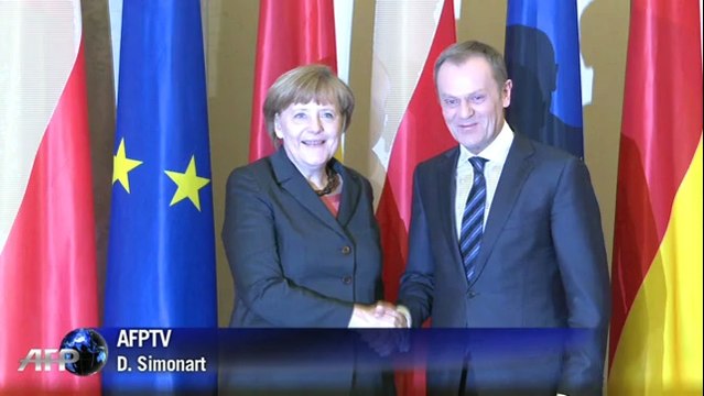Ukraine: Angela Merkel évoque la signature d'un accord avec l'Union Européenne