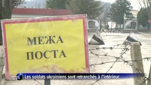 Ukraine: la base militaire de Perevalne en Crimée encerclée par les soldats russes