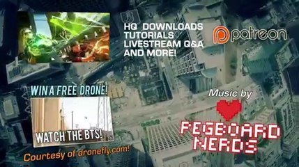 Superman se filme avec une GoPro