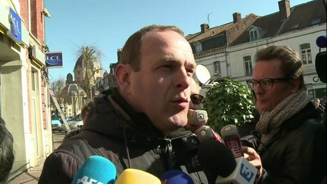 Municipales: à Hénin-Beaumont, Steeve Briois évoque l'avenir de la ville