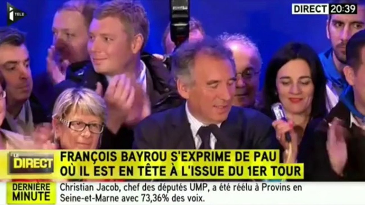 Pau: l'émotion de François Bayrou