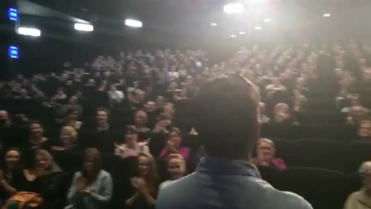 Manu Payet:"Joyeux anniversaire Studio Ciné Live"