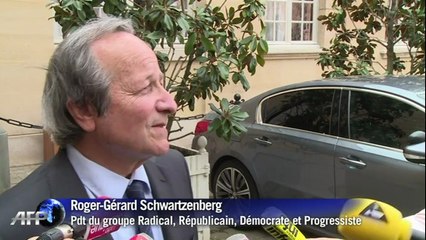 Manuel Valls reçoit les groupes parlementaires de la majorité