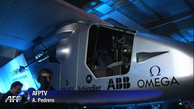 L'avion solaire Solar Impulse 2 présenté en Suisse