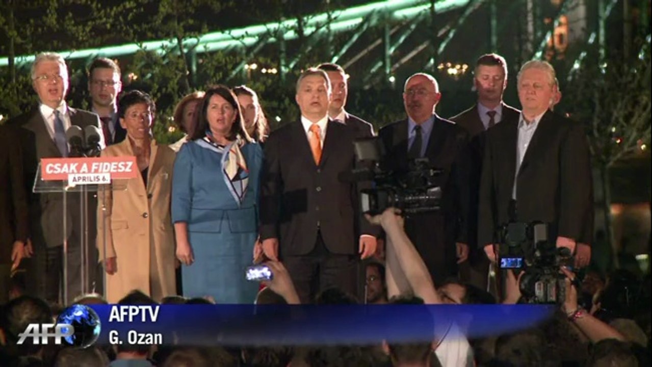 Elections législatives en Hongrie: large victoire du parti conservateur de Viktor Orban