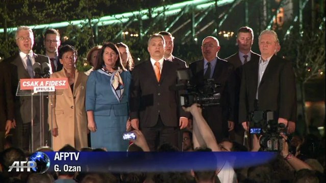 Elections législatives en Hongrie: large victoire du parti conservateur de Viktor Orban