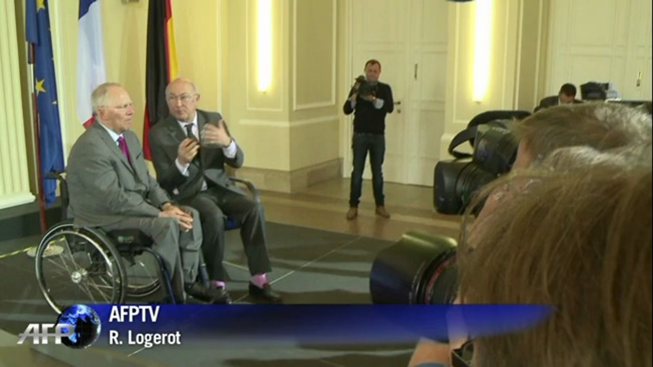 Visite de Michel Sapin en Allemagne: "La France est sur le bon chemin"