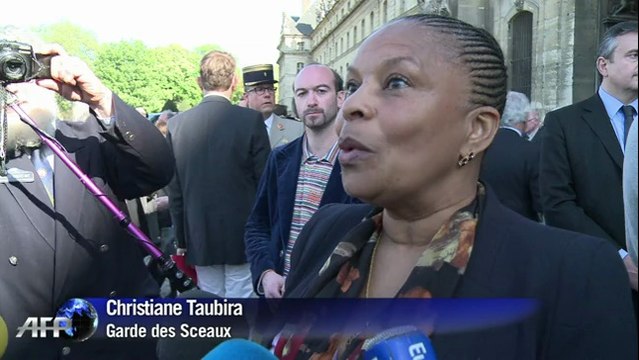 Hommage aux Invalides à l'homme libre Dominique Baudis