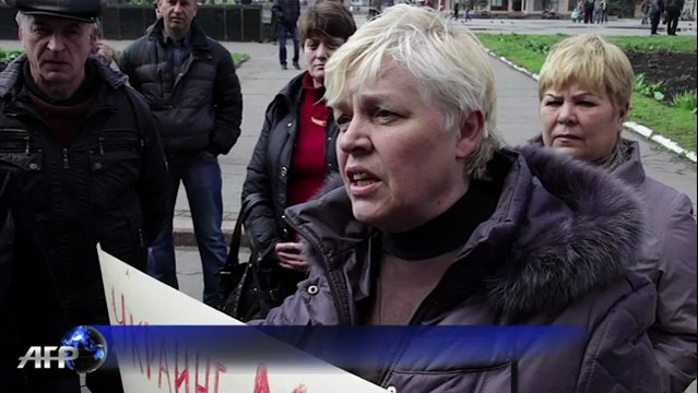 Ukraine: la ville de Slaviansk sous le contrôle des séparatistes