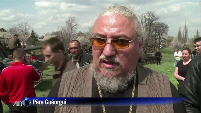 Ukraine: des tanks ukrainiens capturés par les pro-russes