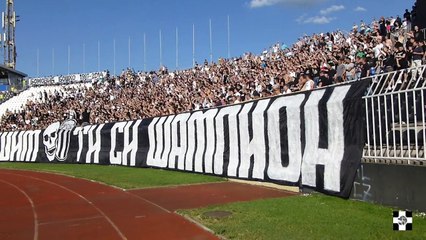 Grobari na Partizan -Čukarički 28.05.2014