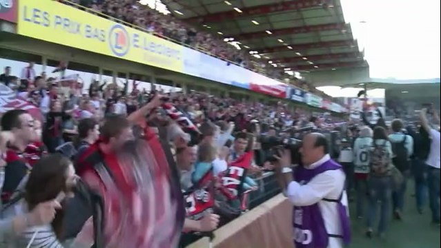 Guingamp: les vainqueurs de la Coupe de France 2014 ont été accueillis par des milliers de personnes