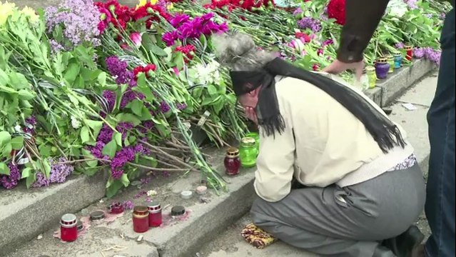 Ukraine: larmes et colère dans les cendres à Odessa
