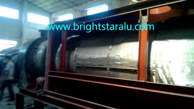 Aluminium dross grinding and cooling machine