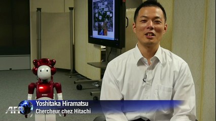 Japon: présentation d'un "robot blagueur"