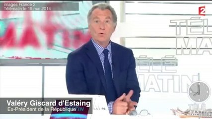 Valéry Giscard d'Estaing vous souhaite une bonne journée