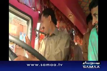 Jamshed Dasti On Donkey