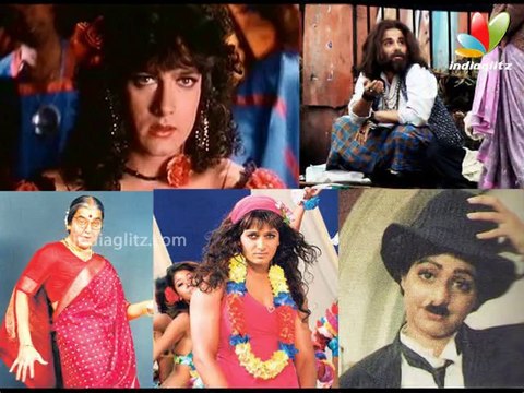 Actors In Popular Getups in Bollywood Movies | Hot Bollywood News | Vidya, Aamir, Riteish, Sridevi