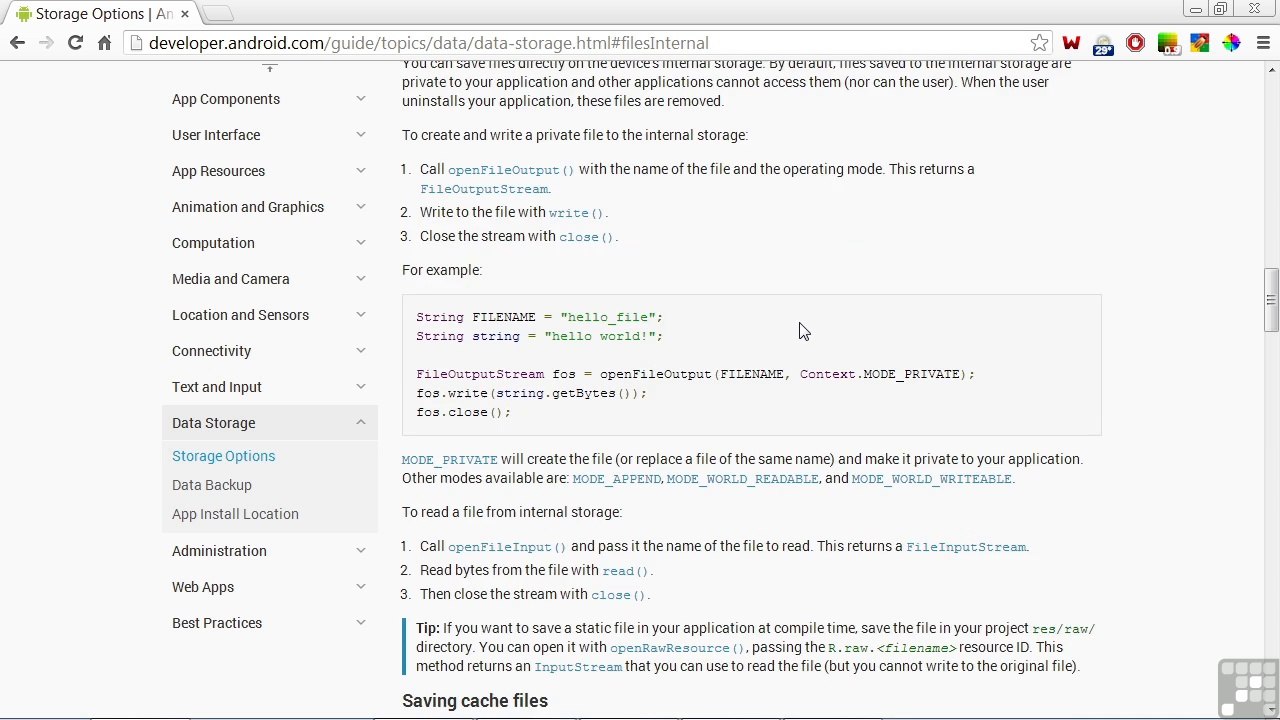 Learning Android App Programming 91