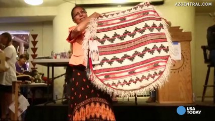 Why it takes one year to make a traditional Navajo rug