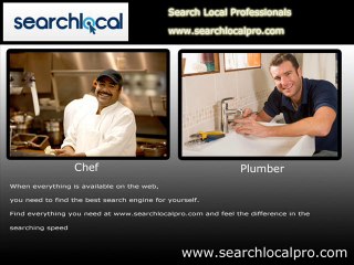 Search Local Professionals  - www.searchlocalpro.com