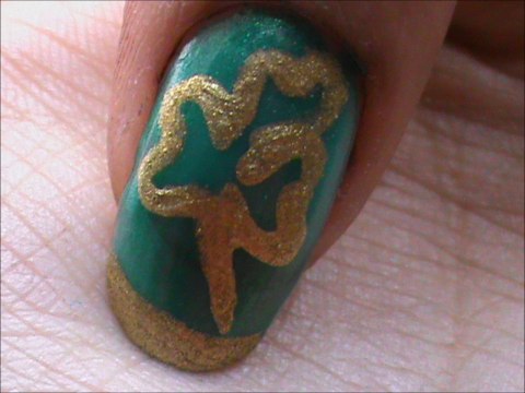 st patty day nail designs - saint patricks day nail art
