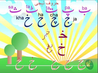 UR01 Haroof-e-Tahaji Part 9 Urdu Letter Khay (خ)