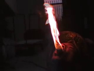 Fire eating Do not try this at all