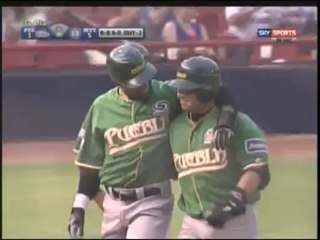 HomeRun de Alberto Carreon de Pericos de Puebla 08-05-2014
