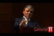 Abdullah Gül'de Harvard Üniversitesi'nde şok sorular