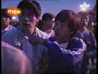 China: Tanques contra la libertad