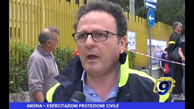 Andria | Esercitazioni Protezione Civile