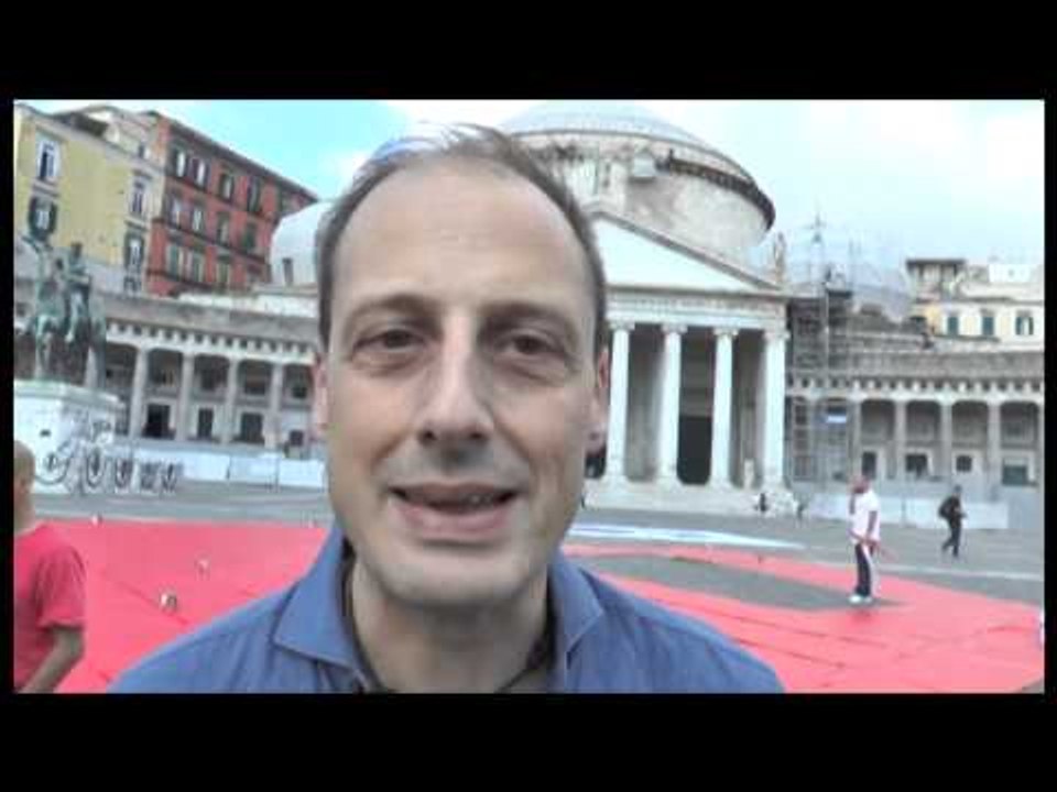 Napoli - Flash mob dei pizzaioli (30.05.14)