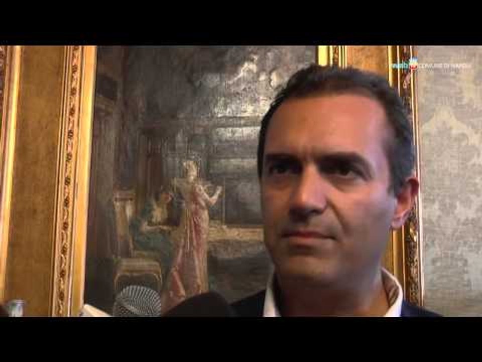 Napoli - De Magistris: la Palestina e il ruolo dei sindaci nel processo di pace (30.05.14)