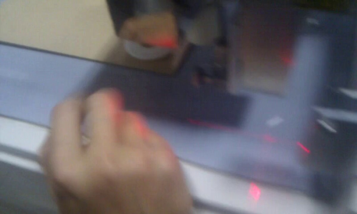 handbag laser position pattern paper cutter