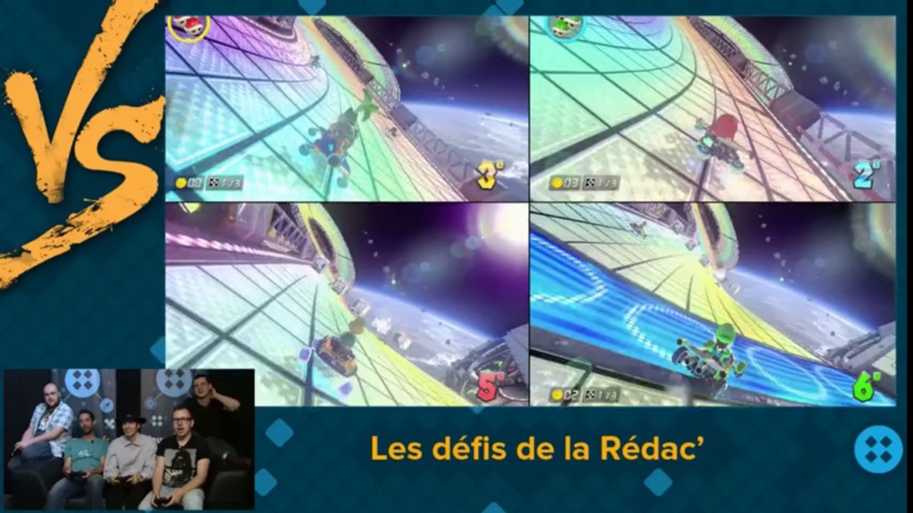Défis de la rédaction - Defi #14 - Saison 5 - Courses endiablées sur Mario Kart 8